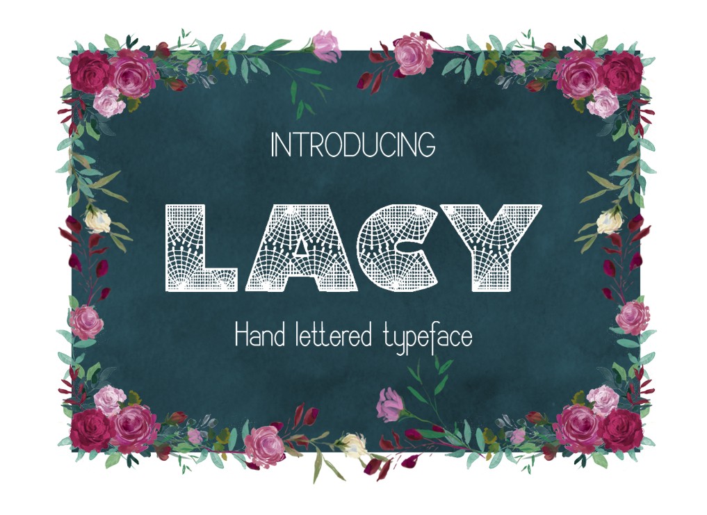 Lacy Font preview 4