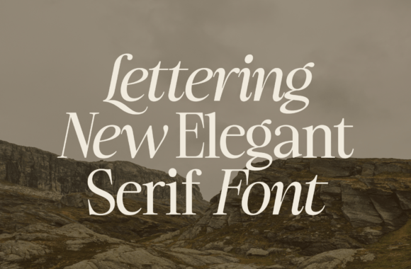 Ladinta Font preview 2