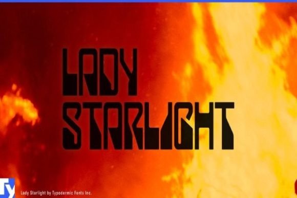 Lady Starlight Font preview 2