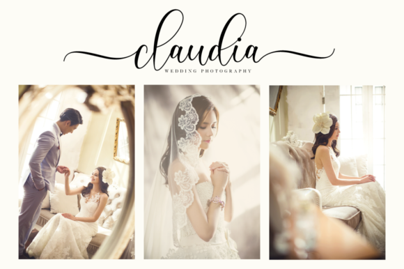 Laila Script Font preview 4