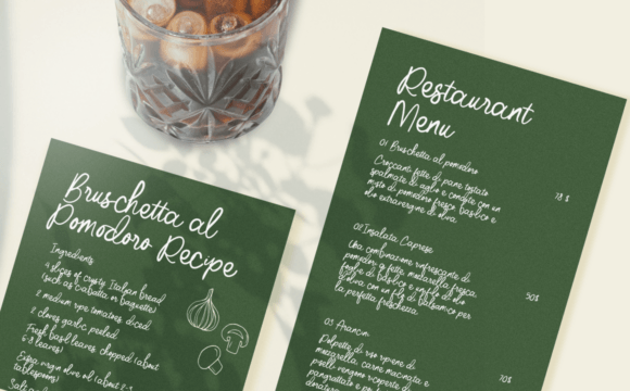 Lamonte Handwritting Font preview 4