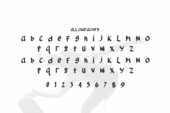 Lamobone Font preview 3