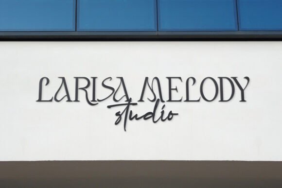 Larisa Melody Font preview 4