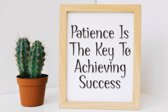Latest Motivation Font preview 3