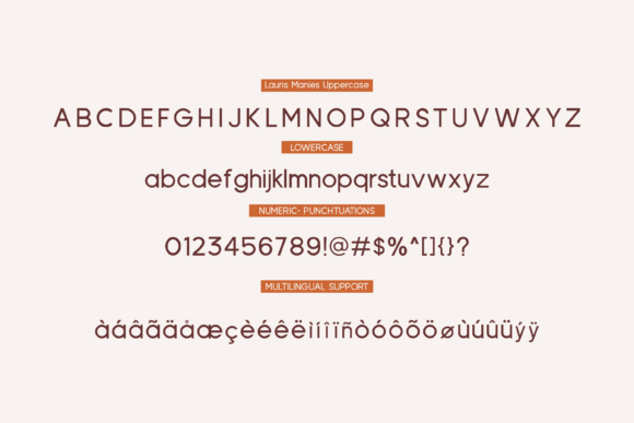 Lauris Manis Amaline Duo Font preview 3