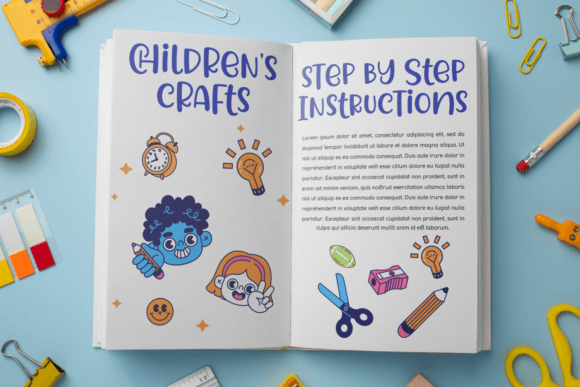 Laurent Childish Font preview 3