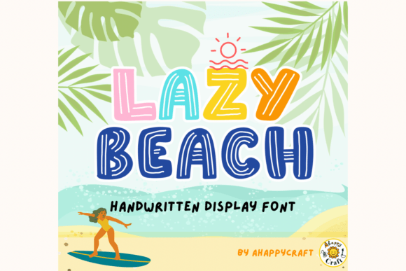 Lazy Beach Font