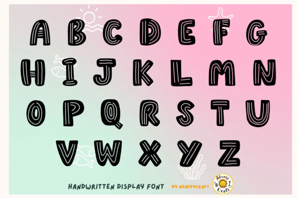 Lazy Beach Font preview 2