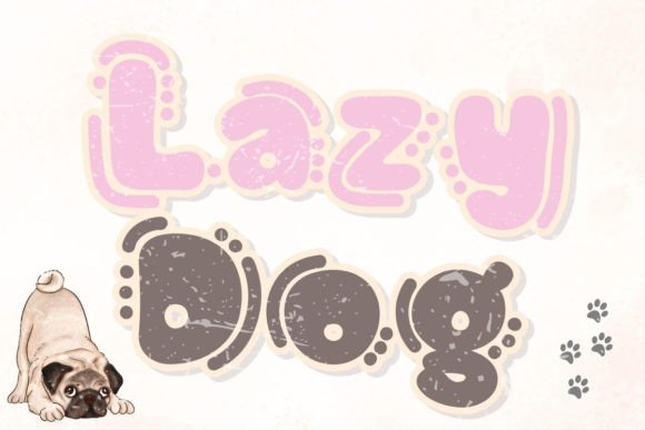 Lazy Dog Font