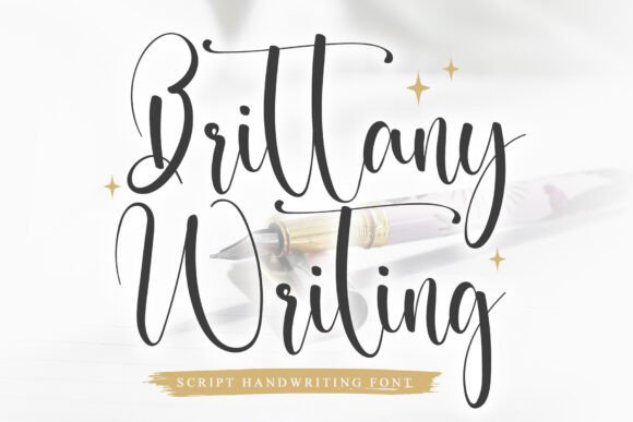 Brittany Writing Font