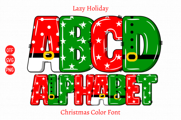 Lazy Holiday Font