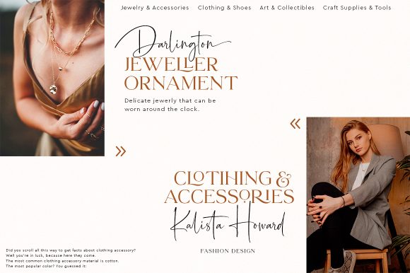Le Mores Signature Font preview 3