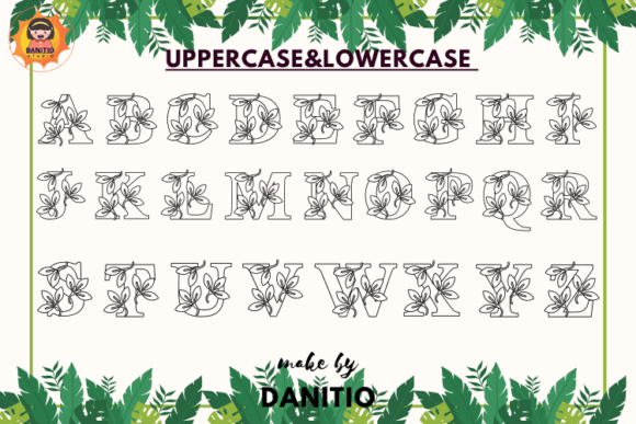 Leaf Ver.3 Font preview 2