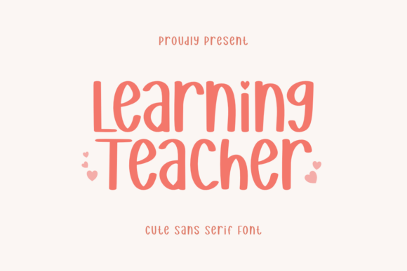 Learning Teacher Font