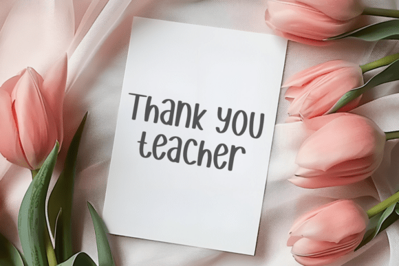 Learning Teacher Font preview 3