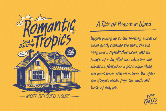 Leisure Font preview 4