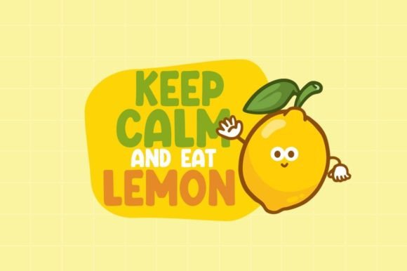 Lemon Days Font preview 2