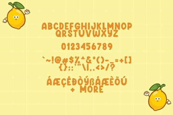 Lemon Days Font preview 4