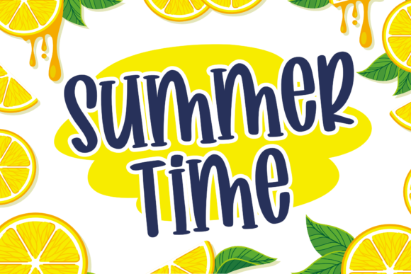 Lemon Dreams Font preview 2