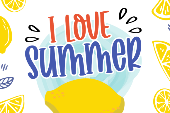 Lemon Dreams Font preview 4