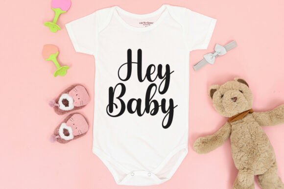 Black Simple Font preview 4
