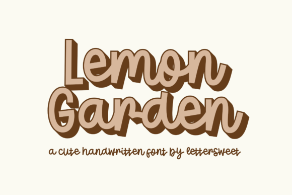Lemon Garden Font