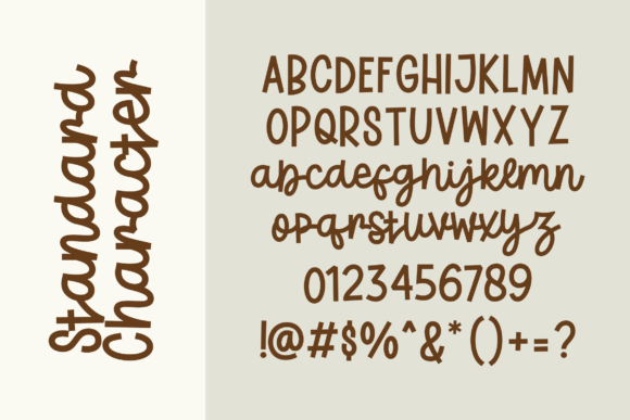 Lemon Garden Font preview 2