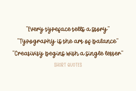 Lemon Garden Font preview 4