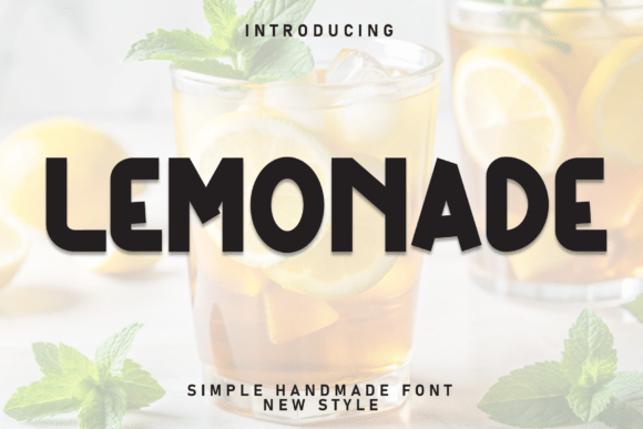 Lemonade Font preview 2
