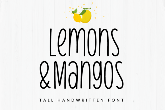 Lemons & Mangos Font