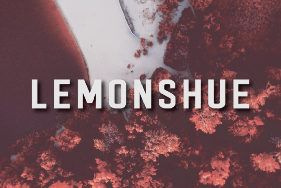 Lemonshue Font preview 2