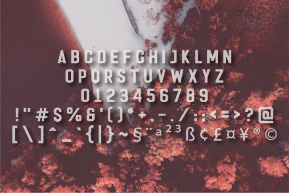 Lemonshue Font preview 3