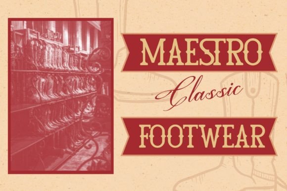 Lemunost Western Font preview 3