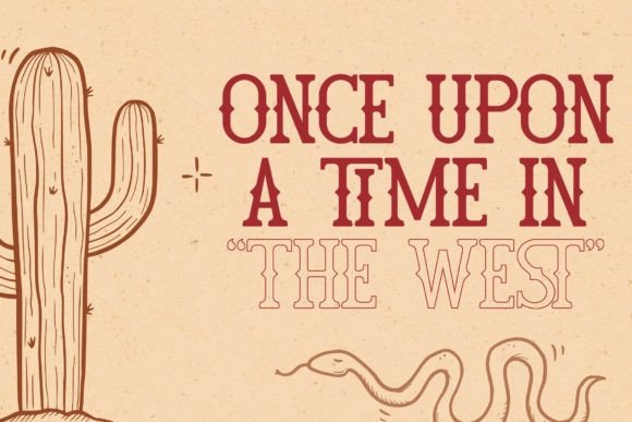 Lemunost Western Font preview 4