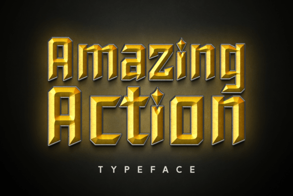 Amazing Action Font