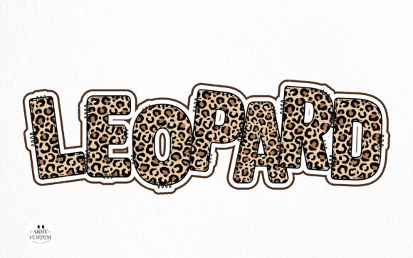 Leopard Army Font preview 2