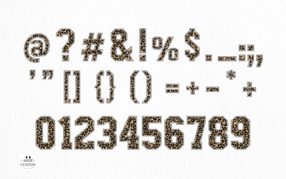 Leopard Font preview 4