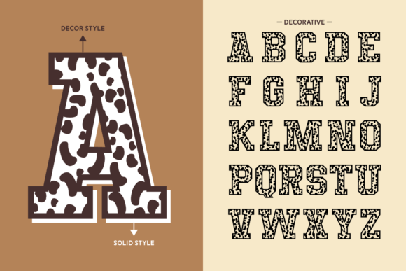 Leopard Team Font preview 3