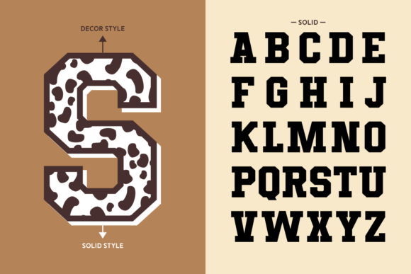 Leopard Team Font preview 4