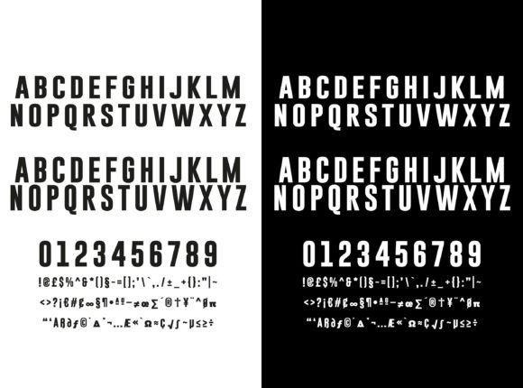 Broad Valley Font preview 3