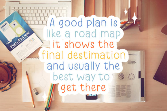 Life Planner Duo Font preview 3