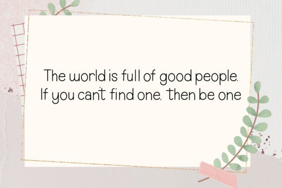 Life Note Font preview 2