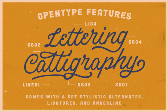 Broadley Font preview 2