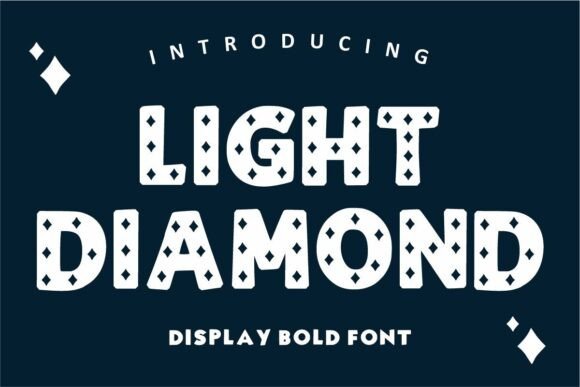 Light Diamond Font