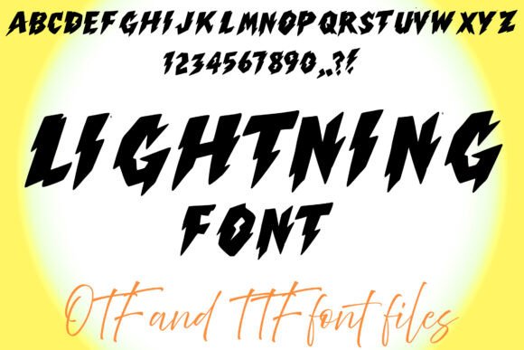 Lightning Font