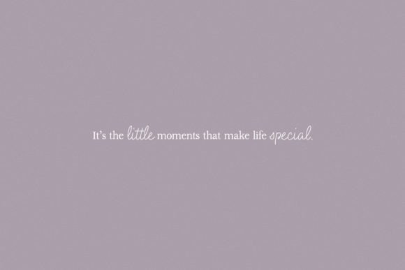 Lilac and Linen Font preview 4