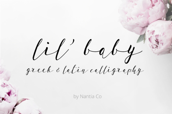 Lil'Baby Script Font preview 1