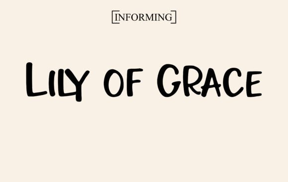 Lily of Grace Font