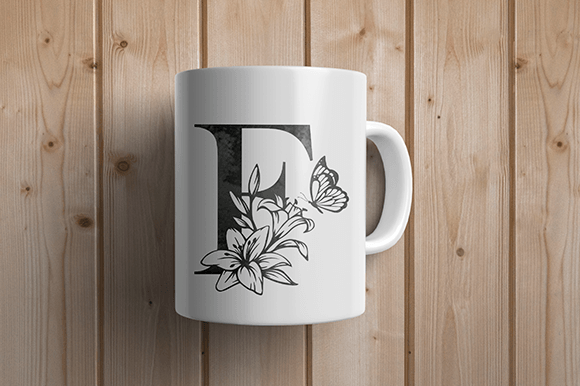 Lilyna Garden Monogram Font preview 2