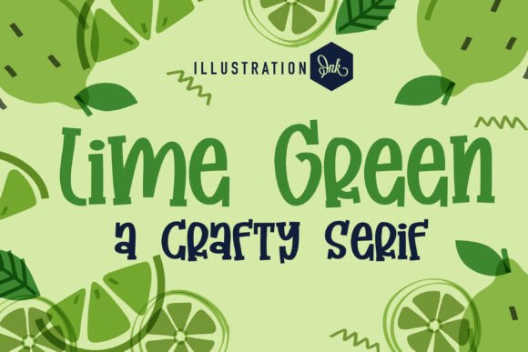 Lime Green Font